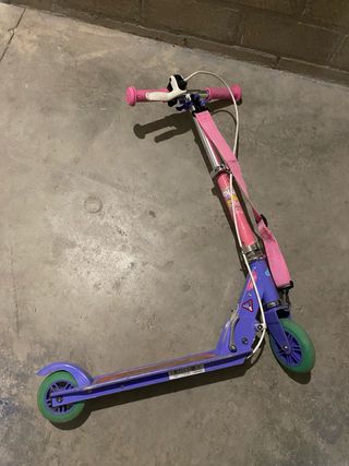 Patinete Oxelo Decathlon Rosa y Morado