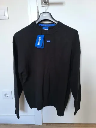 Jersey Hugo Boss Negro Talla L Nuevo