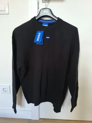 Jersey Hugo Boss Negro Talla L Nuevo