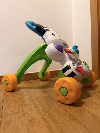Caminador primeros pasos cebra Fisher Price