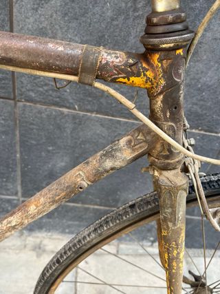 Bicicleta de carretera antigua