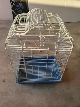 Jaula para loro blanca 47.5*36*68CM