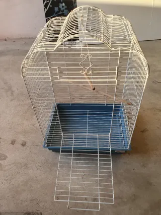 Jaula para loro blanca 47.5*36*68CM