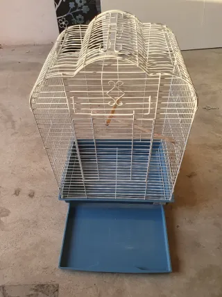 Jaula para loro blanca 47.5*36*68CM