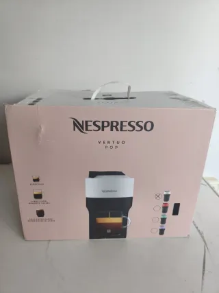 Cafetera Nespresso Vertuo Pop Blanca