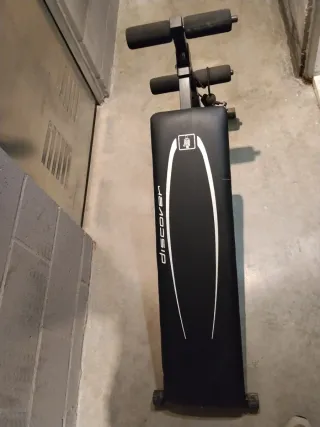 Banco de abdominales Discover