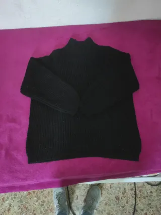 Jersey de lana negro