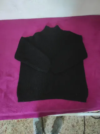 Jersey de lana negro
