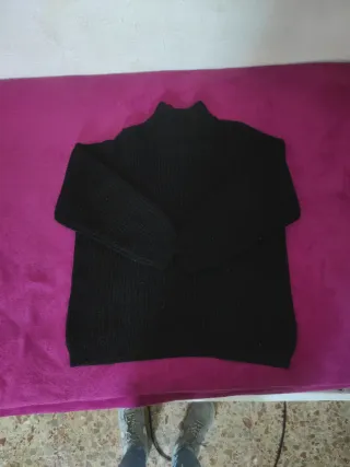 Jersey de lana negro