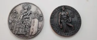 2 Medallas Bronce Exposición Internacional Barcelo