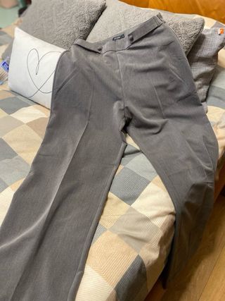 Pantalón ancho gris Tiffosi Talla L pvp 26€