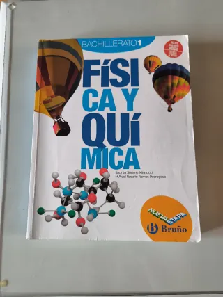 Física y Química 1 Bachillerato Nueva etapa Bruño