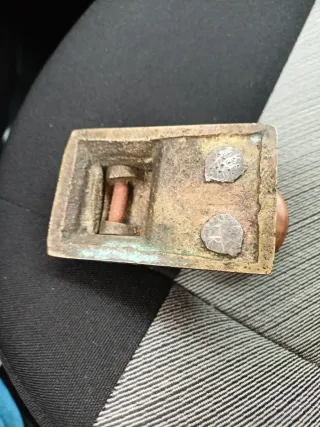 Sello antiguo metal Reinosa