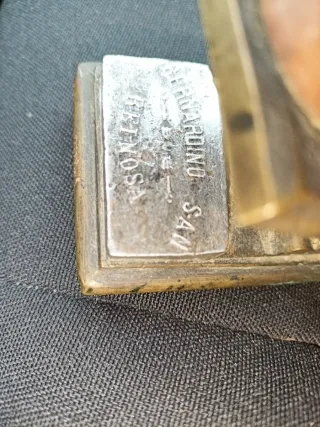 Sello antiguo metal Reinosa