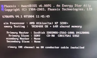 AMD Athlon XP 3200+ Barton 400FBS socket 462