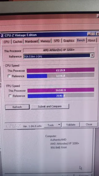 AMD Athlon XP 3200+ Barton 400FBS socket 462