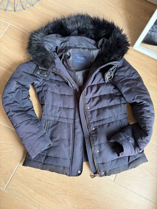 Plumas Zara entallado azul marino Talla S (XS)