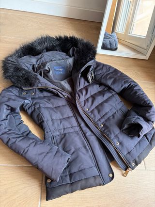 Plumas Zara entallado azul marino Talla S (XS)