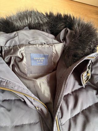 Plumas Zara entallado azul marino Talla S (XS)