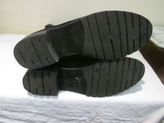 BOTAS ALTAS DE PANA COLOR NEGRO Nº 39 MARCA TEX