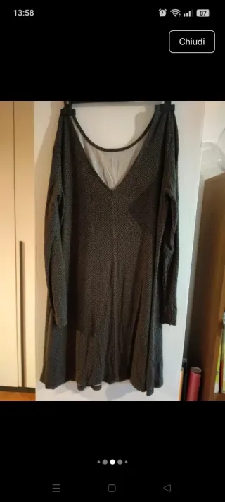 Abito fantasia geometrica