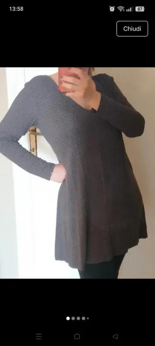 Abito fantasia geometrica