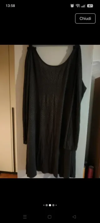 Abito fantasia geometrica