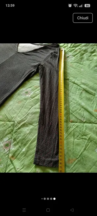 Abito fantasia geometrica