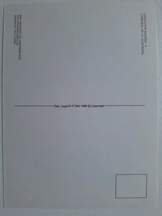 Lote 25 Postales Catedral Almudena