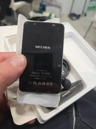 Reproductor MP3 Mechen Portátil Rojo