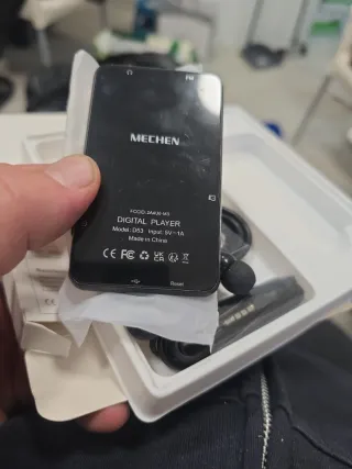 Reproductor MP3 Mechen Portátil Rojo