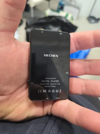 Reproductor MP3 Mechen Portátil Rojo