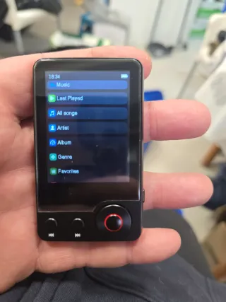 Reproductor MP3 Mechen Portátil Rojo