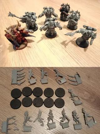 Daemonettes y Elegidos del Caos