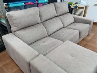 Sofá Chaiselongue color arena 3-4 Plazas