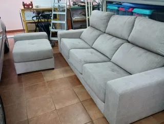 Sofá Chaiselongue color arena 3-4 Plazas