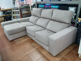 Sofá Chaiselongue color arena 3-4 Plazas