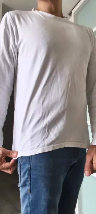 Camiseta manga larga blanca