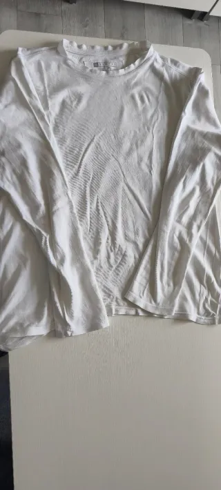 Camiseta manga larga blanca