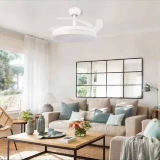 Ventilador de techo con luz LED Mi ko mi ka