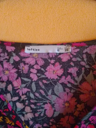 Vestido estampado floral Lefties Talla S-M