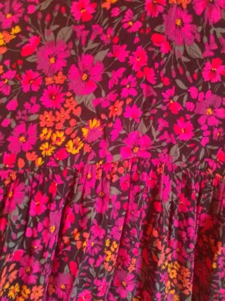 Vestido estampado floral Lefties Talla S-M