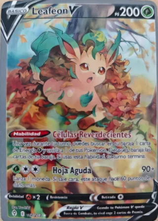 Carta Pokémon Leafeon V 95/203