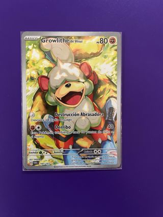 Carta Pokémon Growlithe de Hisui TWM181