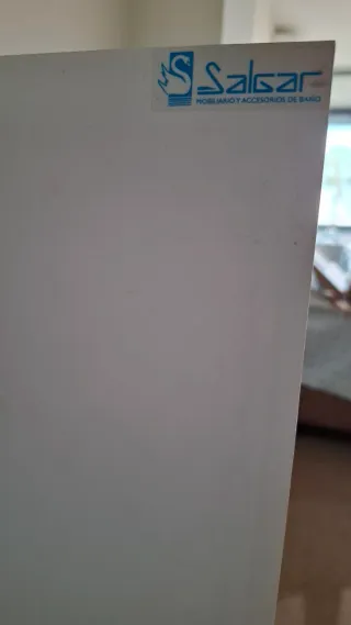 Mueble de baño blanco Marca Salgar