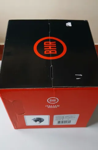 Casco Moto BHR Jet Negro