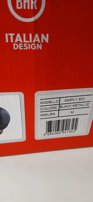 Casco Moto BHR Jet Negro