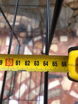 Tendedero plegable negro metal