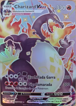 Carta Pokémon Charizard VMAX Gigamax