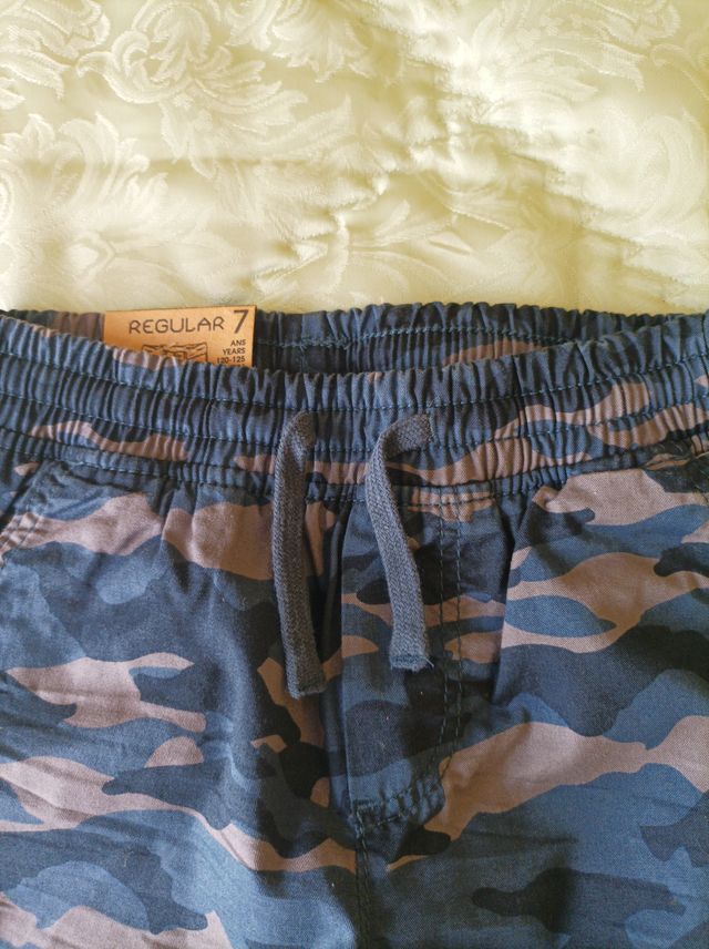 Pantalón niño camuflaje
